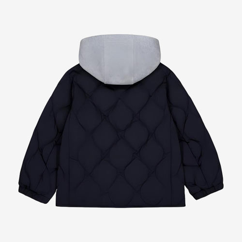 New Balance新百伦正品儿童连帽保暖轻便舒适羽绒服7PE4E013-BK