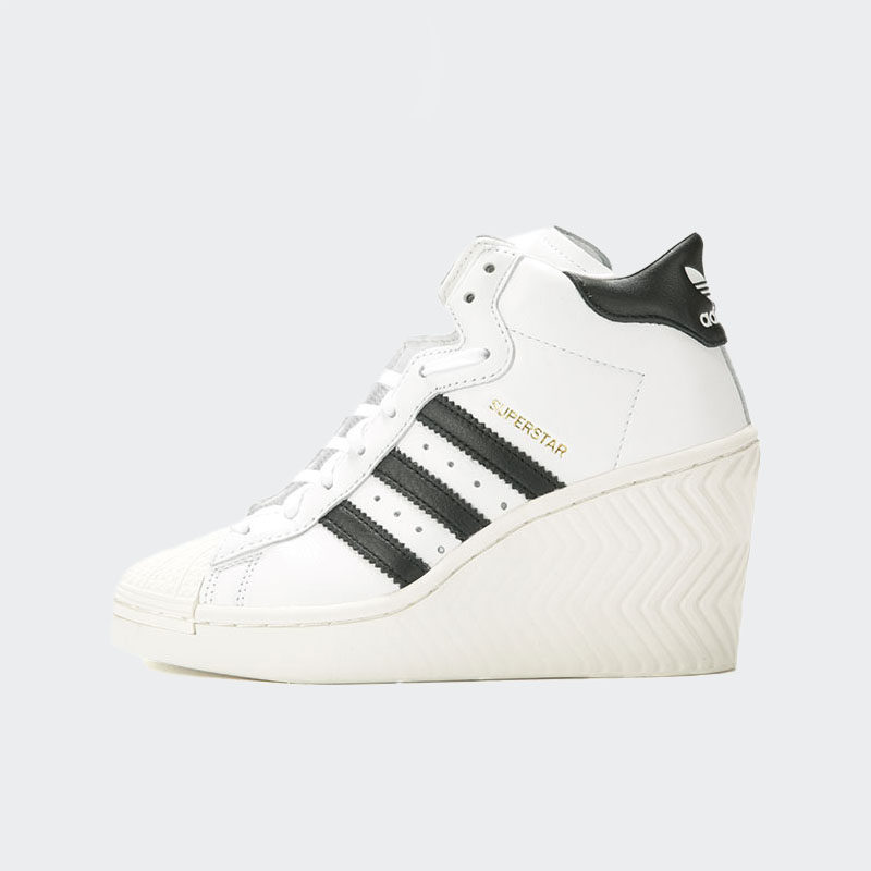 Adidas/阿迪达斯三叶草 SUPERSTAR ELLURE 女子高跟运动鞋FW0102