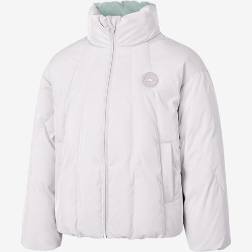 Skechers斯凯奇正品儿童短款保暖立领长袖羽绒服P425G040-02PM