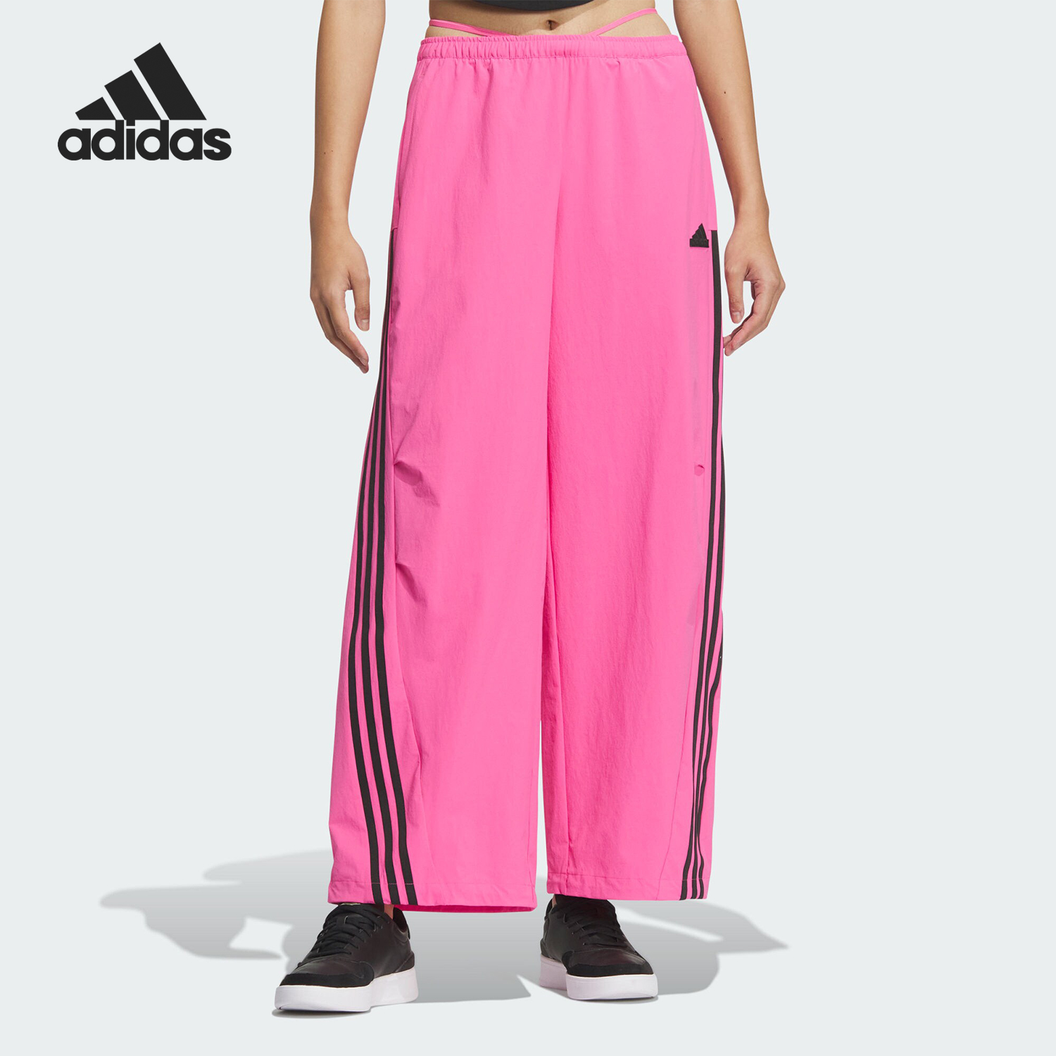 阿迪达斯女士宽松休闲香蕉裤