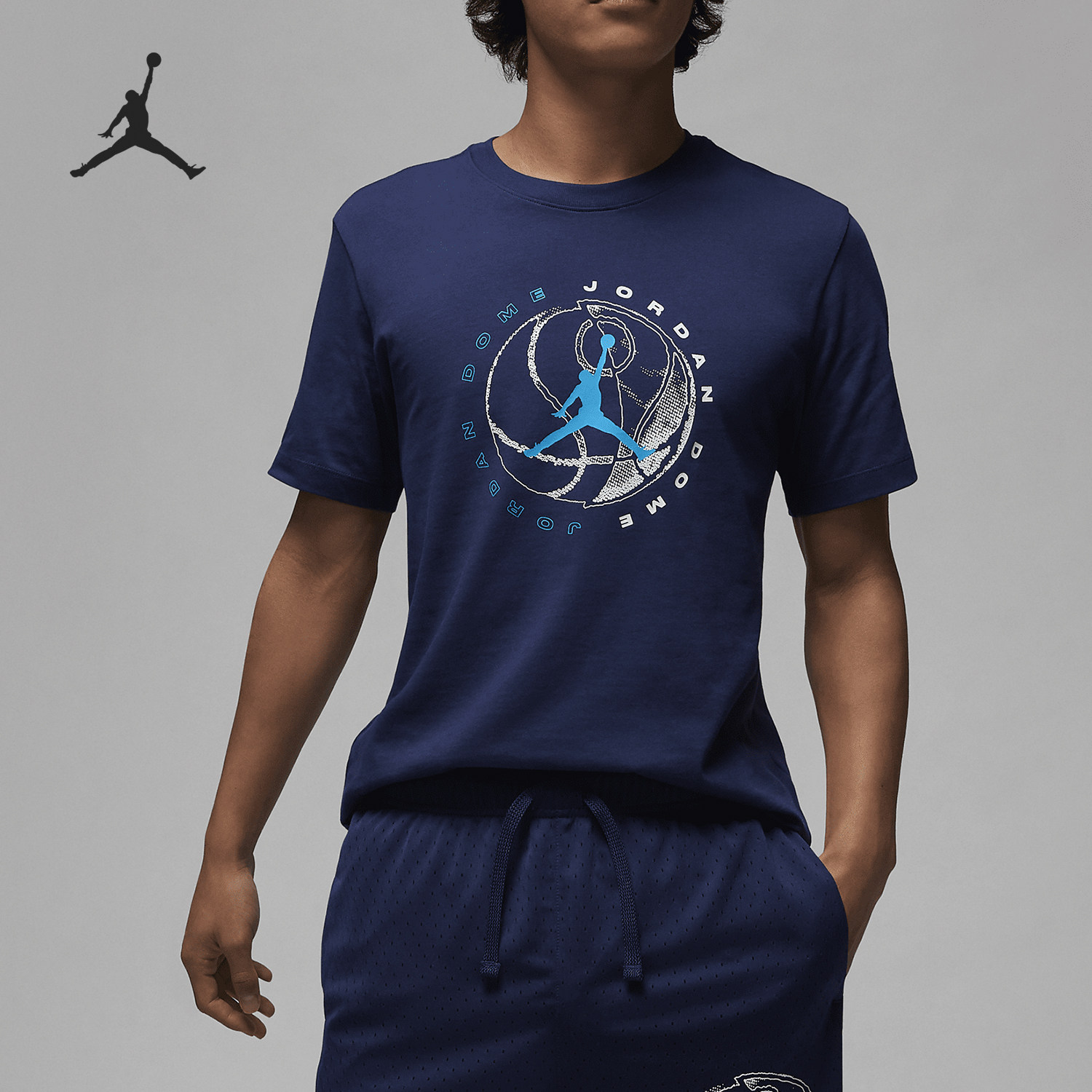 Nike/耐克正品Jordan Dri-FIT Sport 男士印花T恤DX9602-410