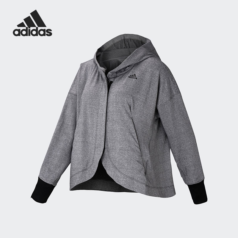 阿迪达斯女子连帽夹克外套