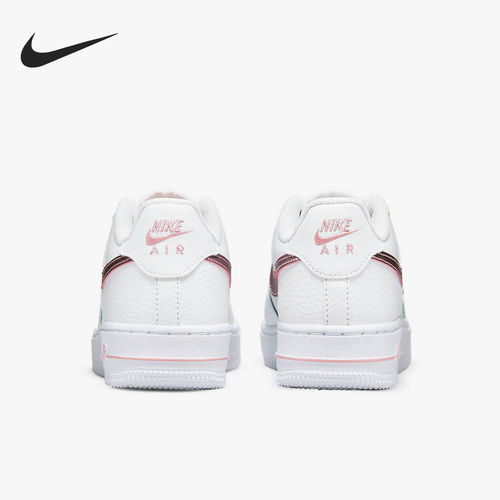 Nike/耐克正品Air Force 1 GS女子大童低帮板鞋CT3839-104