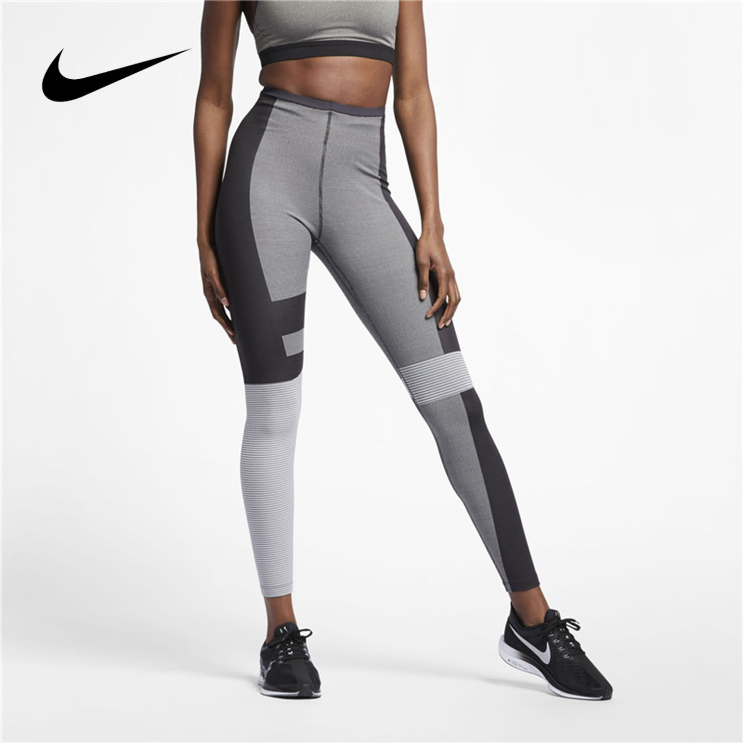 Nike/耐克正品 新款女子训练针织紧身弹力跑步运动长裤AJ8761
