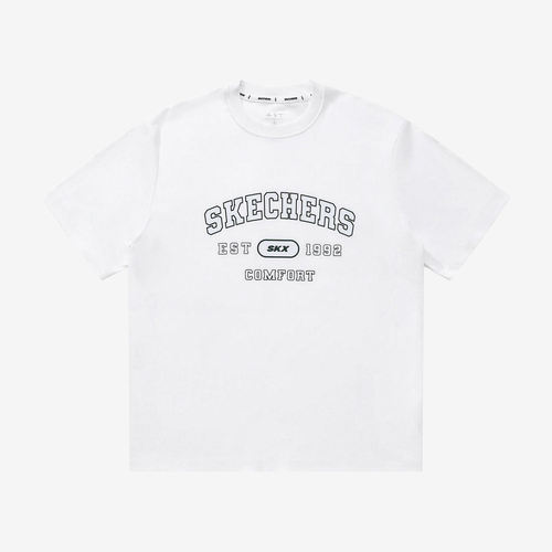 Skechers斯凯奇正品男女休闲运动轻便舒适跑步T恤L225U167-0019