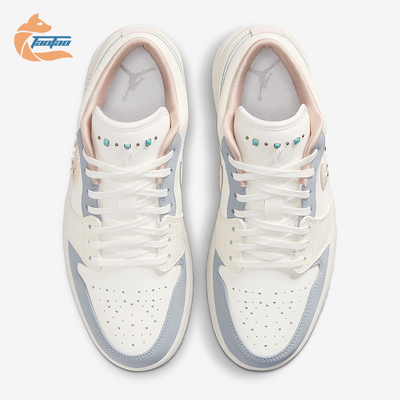 Nike/耐克正品Air Jordan 1 Low女士时尚耐磨运动鞋IH7323-100