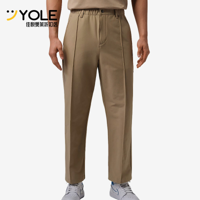 Nike/耐克正品JORDAN新款男卡其色防水经典高尔夫长裤HQ8674-247