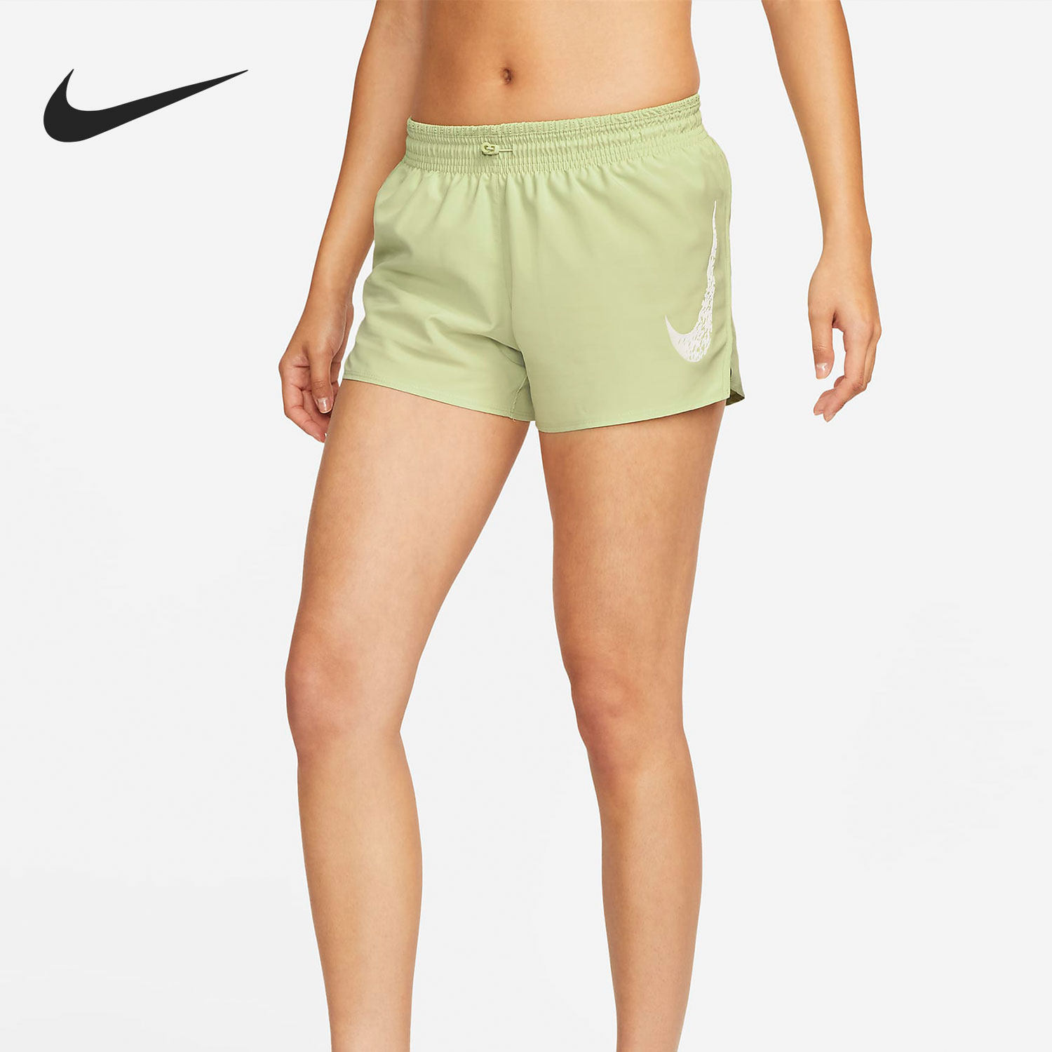 Nike/耐克正品DRI-FIT SWOOSH RUN 女子跑步短裤DM7774-371