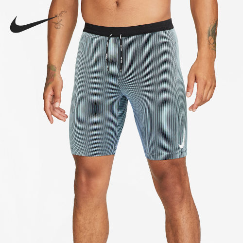 Nike耐克正品Racing男条纹抽绳修身户外运动赛车裤DM4622-017