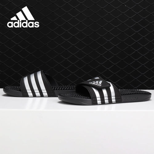 Adidas/阿迪达斯正品 ADISSAGE 男子运动休闲沙滩拖鞋 F35577