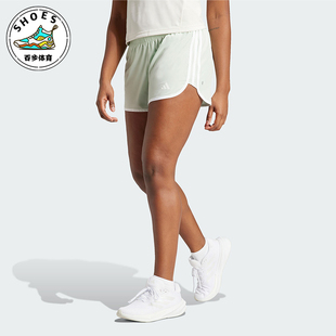 短裤 Adidas SHORT女士跑步透气修身 M20 IN1582 阿迪达斯正品