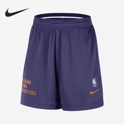 Nike/耐克正品菲尼克斯太阳队男士网眼布宽松短裤FB3748-566