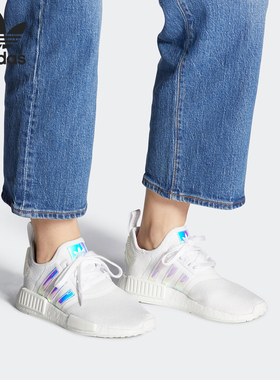 Adidas/阿迪达斯正品三叶草 NMD_R1 W 女子经典休闲运动鞋 FY1263