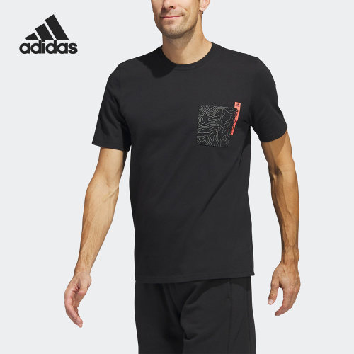 Adidas/阿迪达斯正品M CITY E PKT运动休闲男子短袖T恤HR3003