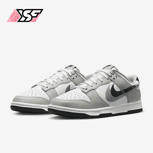 Nike/耐克正品DUNK LOW男子复古运动耐磨低帮灰色板鞋FD0661-100