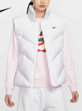 Nike/耐克正品Sportswear Windpuffer女士保暖羽绒马甲HV5238-100