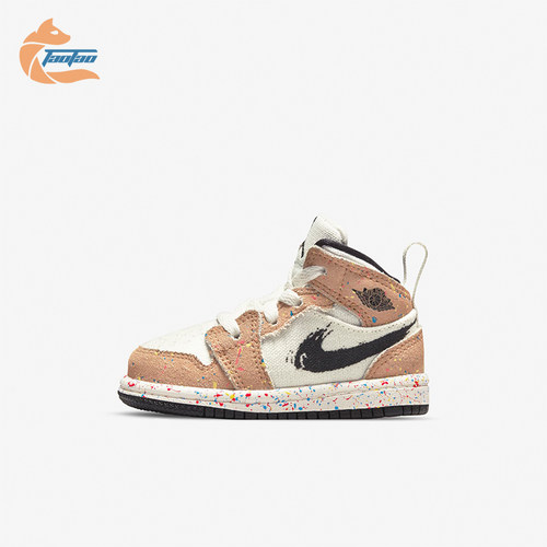 耐克婴童潮流系带运动休闲鞋