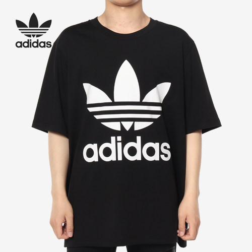 Adidas/阿迪达斯正品三叶草男子宽松运动休闲短袖T恤 CW1211