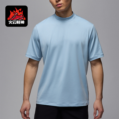 Nike/耐克正品JORDAN男士高尔夫弹性针织经典休闲T恤IB3685-440