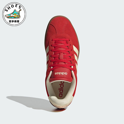 Adidas/阿迪达斯正品VL COURT BOLD女士经典厚底耐磨板鞋KJ6852