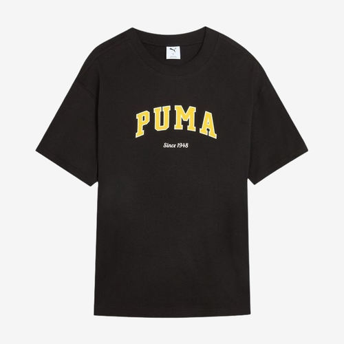 Puma彪马正品VARSITY男短袖透气宽松圆领套头运动T恤634353-01