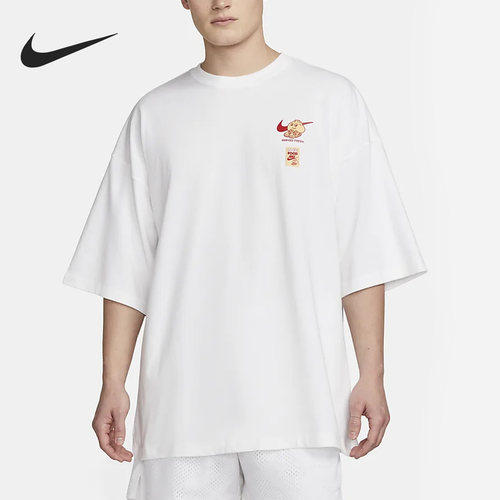 Nike/耐克正品当季新款男子透气休闲运动短袖FB9808-100