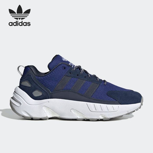 耐磨舒適低幫跑步鞋 Adidas 阿迪達(dá)斯正品 三葉草男士 GV8035