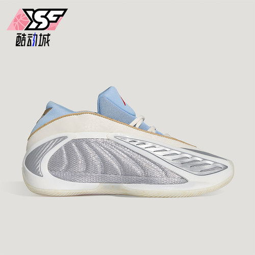 Adidas/阿迪达斯正品ANTHONY EDWARDS 2男女耐磨中帮篮球鞋KJ5134