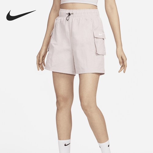 Nike/耐克正品Sportswear Essential女士高腰短裤DM6248-019