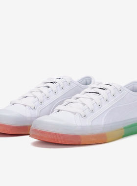 Puma/彪马正品新款男女运动舒适彩虹果冻鞋底板鞋387244-04