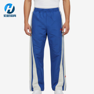 Adidas/阿迪达斯正品WVPANTS拼色中腰松紧裤经典休闲裤长裤KF2063