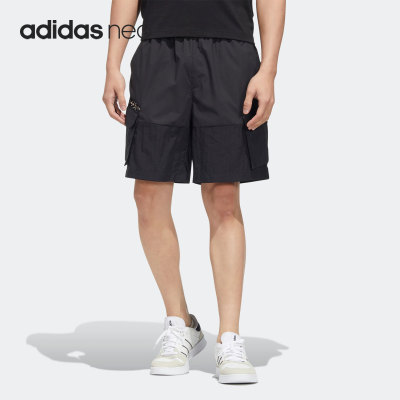 Adidas/阿迪达斯正品neo 当季新款男子运动工装短裤HC9737