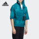 连帽男子运动短袖 Adidas 新款 夏季 夹克HE9928 阿迪达斯正品