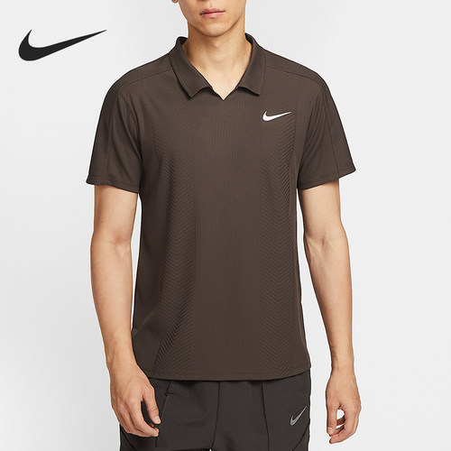 Nike/耐克正品CourtSlamDri-FIT休闲网球经典Polo衫HM6753-237