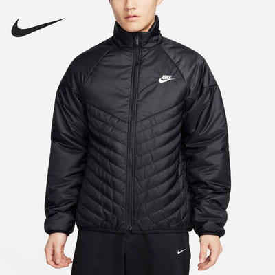 Nike/耐克正品秋季新款男士保暖户外立领运动外套FB8196-010