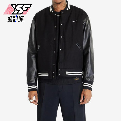 Nike/耐克正品Varsity Jacket男女单排扣经典夹克外套FD7845-010