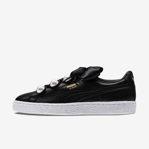 Puma彪马正品Basket女Bling低帮丝带休闲运动板鞋366732-04