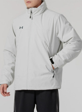 UA/安德玛正品新款男女款立领运动休闲防风保暖棉衣24600901-009
