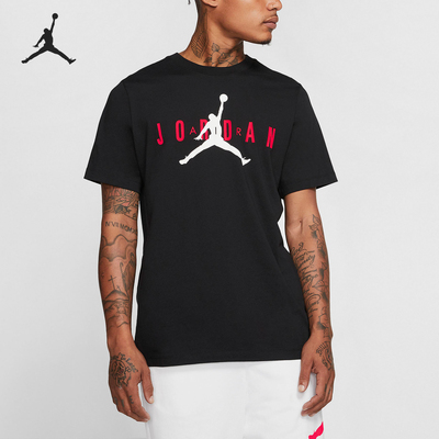 Nike/耐克正品Jordan男士休闲运动透气宽松短袖T恤CK4213-010