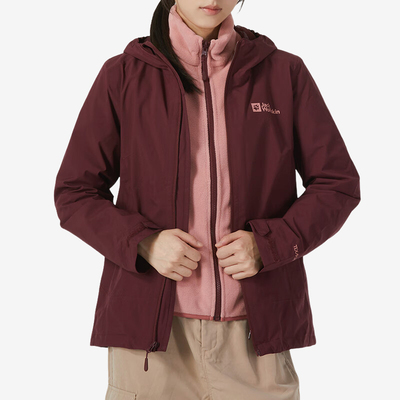 狼爪女士三合一冲锋衣