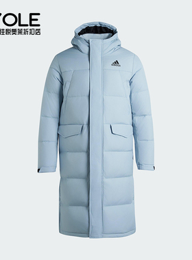 Adidas/阿迪达斯正品V L DOWN PARKA男士长款保暖羽绒服KF6747