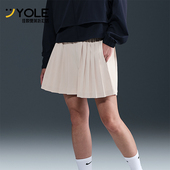 耐克正品 夏季 女士简约高腰轻盈透气运动休闲裙裤 Nike IB2347 104