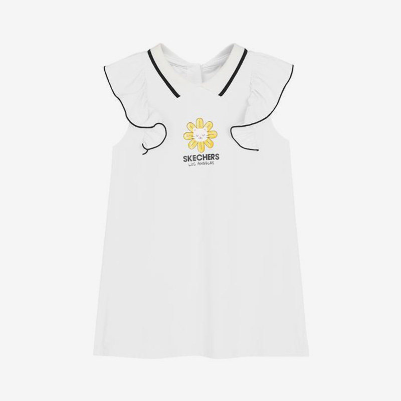 Skechers/斯凯奇正品当季新款女童舒适休闲透气针织连衣裙,童装/婴儿装/亲子装,连衣裙,淘宝优惠券,粉丝福利购,淘宝优惠卷