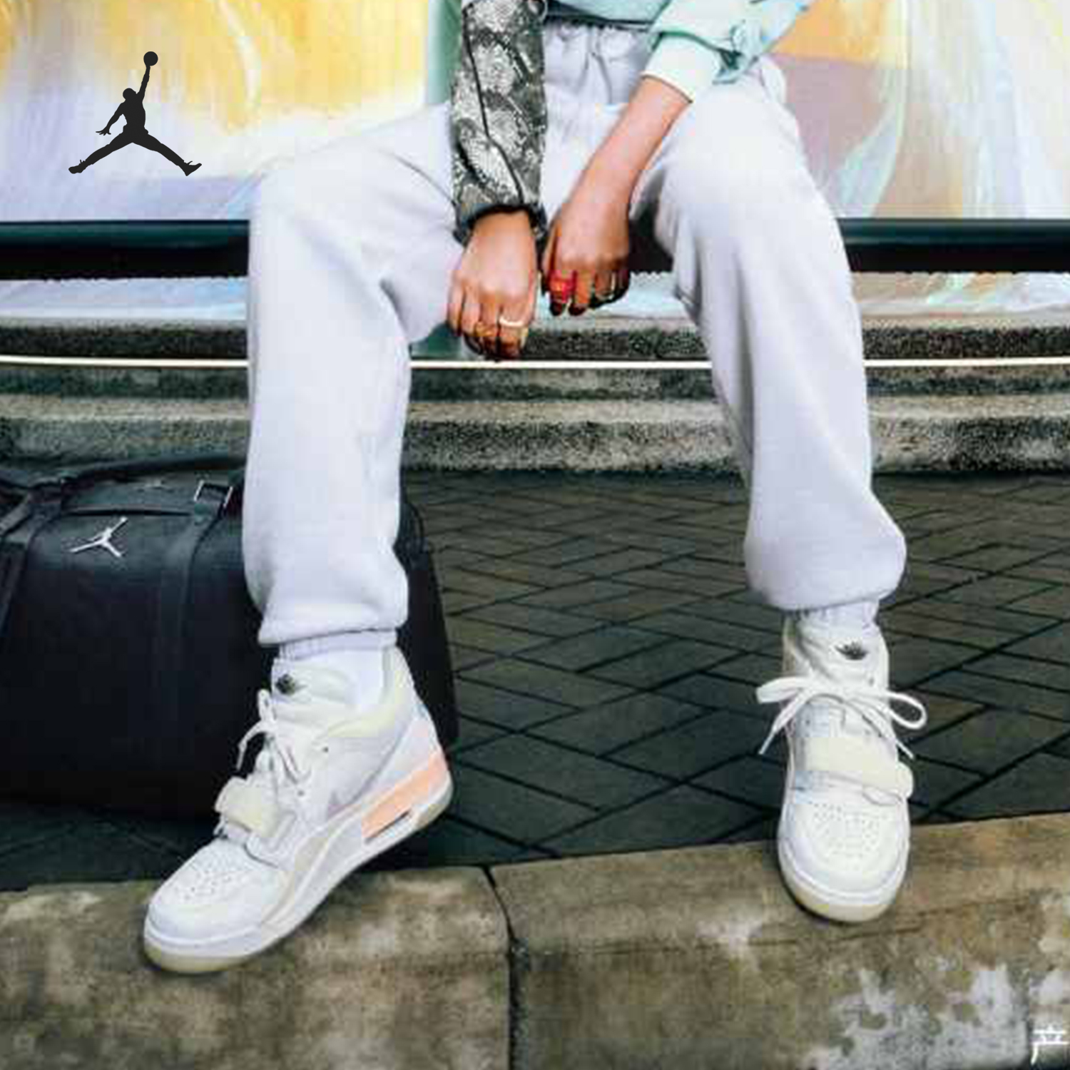 Nike/耐克正品JORDAN女士气垫轻便运动篮球鞋HF3182-100
