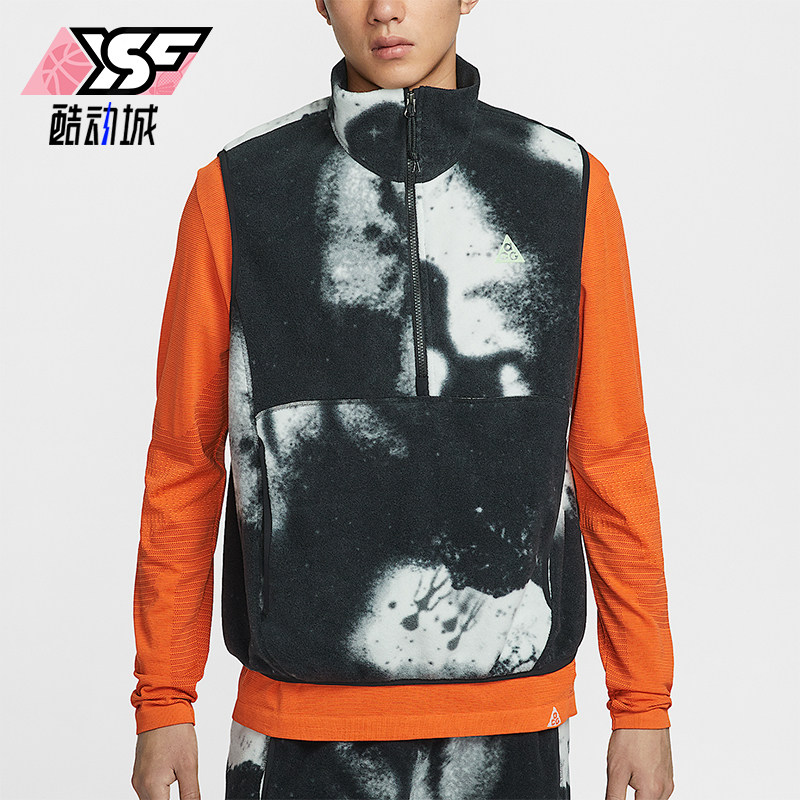 Nike/耐克正品ACG Wolf Tree男士休闲摇粒绒图案马甲HV1122-060