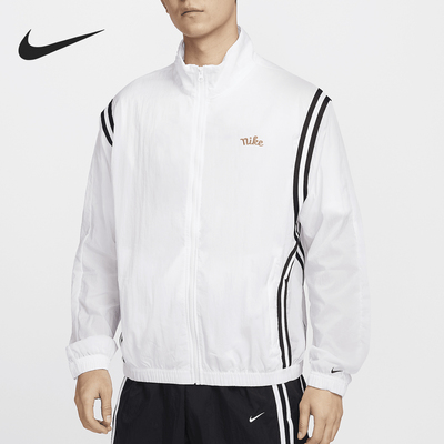 耐克男士拒水梭织篮球夹克