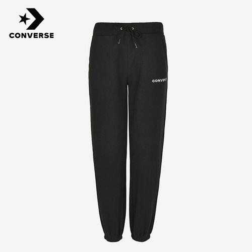 Converse匡威正品秋冬新款女子休闲运动灯芯绒束脚长裤10024285