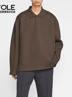 Nike/耐克正品冬季新款男士复古休闲翻领针织卫衣FZ7571-237