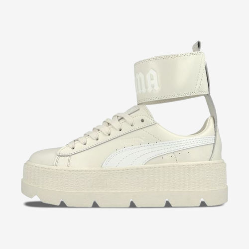 Puma彪马正品Fenty x女子高帮厚底增高防滑圆头板鞋366264-02