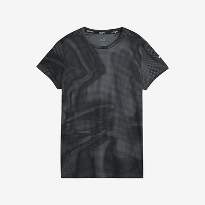 Puma/彪马正品RUN FAVORITE AOP TEE W女士透气短袖524573-51